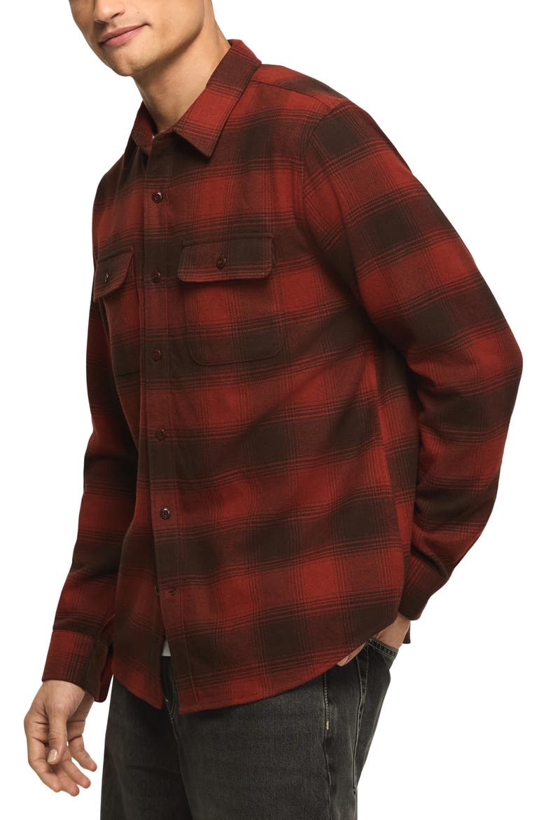 Humboldt Cloud Soft Plaid Flannel Shirt, Alternate, color, RED MULTI PLAID