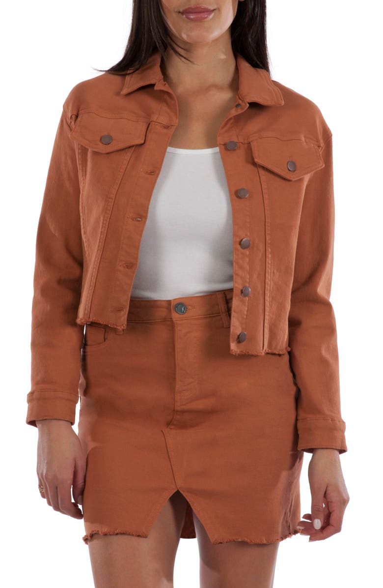KUT from the Kloth Kara Crop Jacket, Main, color,