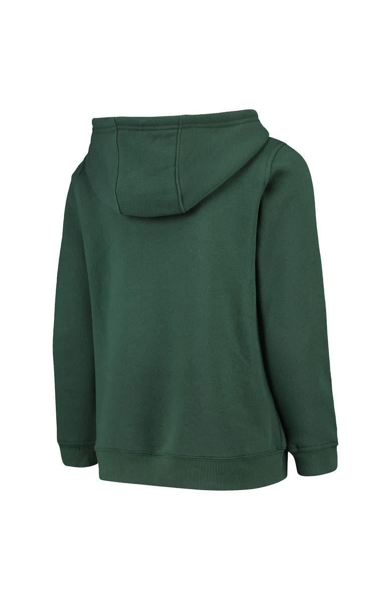 Outerstuff Youth Green Michigan State Spartans Big Bevel Pullover Hoodie, Alternate, color, 