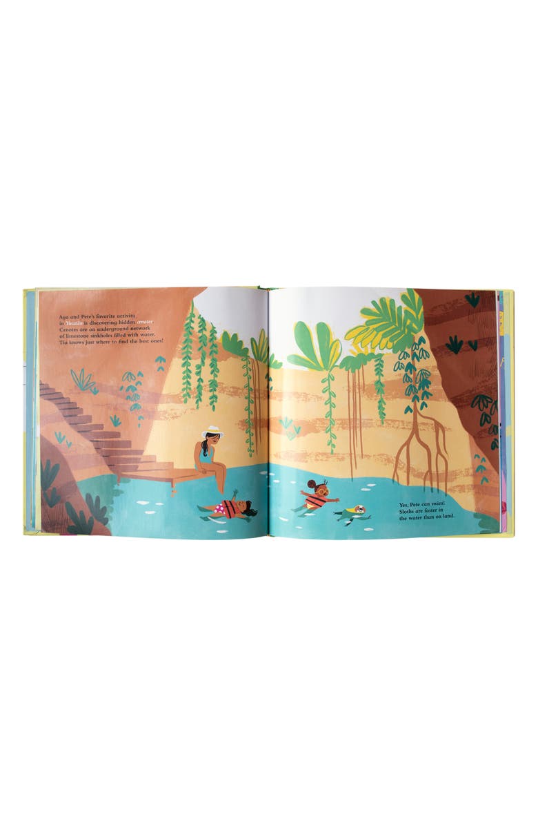 AYA AND PETE 'The Amazing Adventures of Aya and Pete in Mexico!' Book, Alternate, color, 