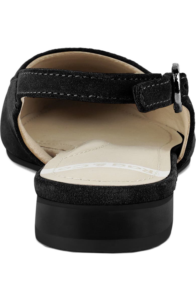 Rag & Co Uwaha Slingback Flat, Alternate, color, Black