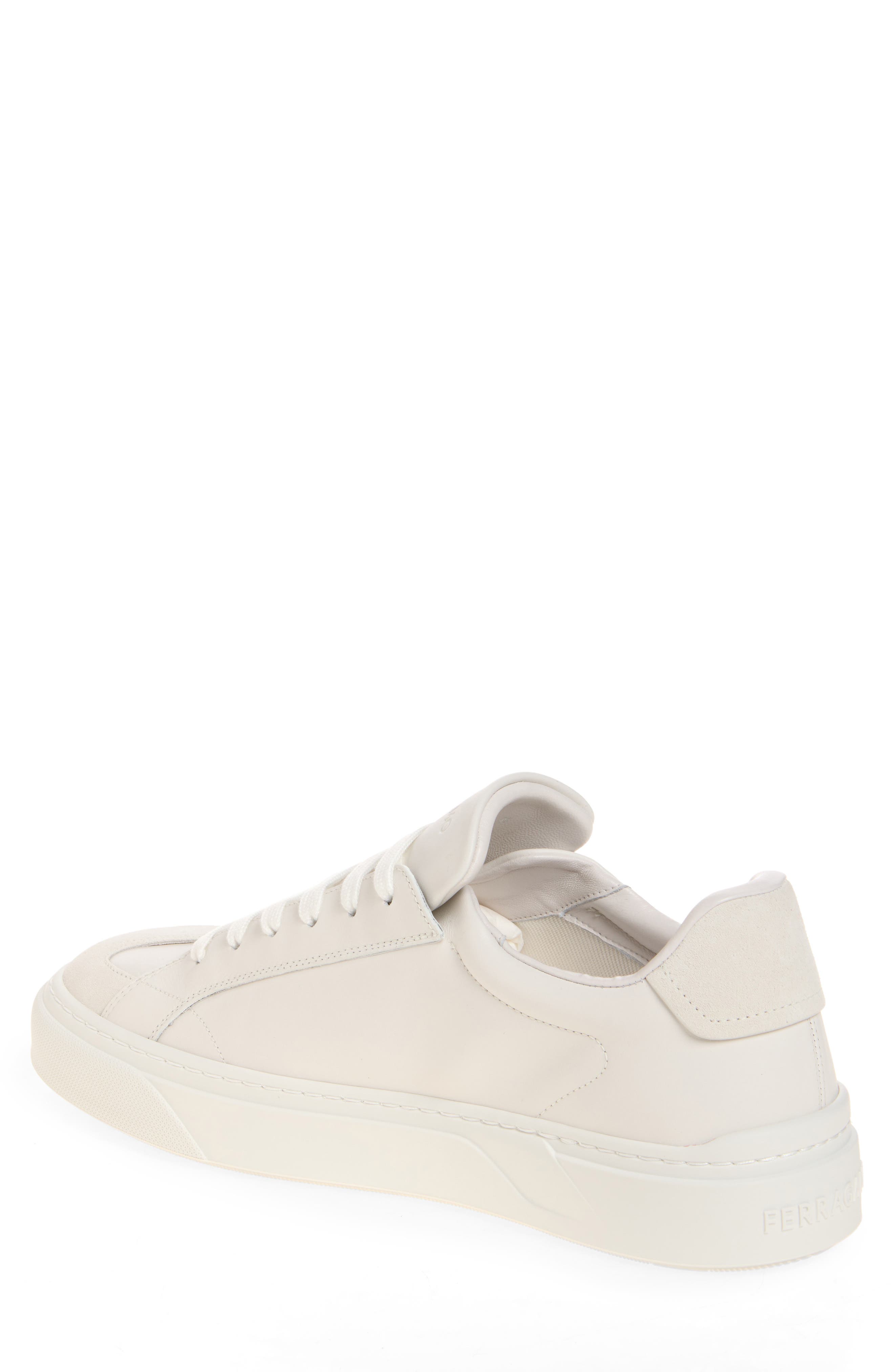 Thor Gancio Embossed Low Top Sneaker, Alternate, color, BIANCO 511 BIANCO OTTICO