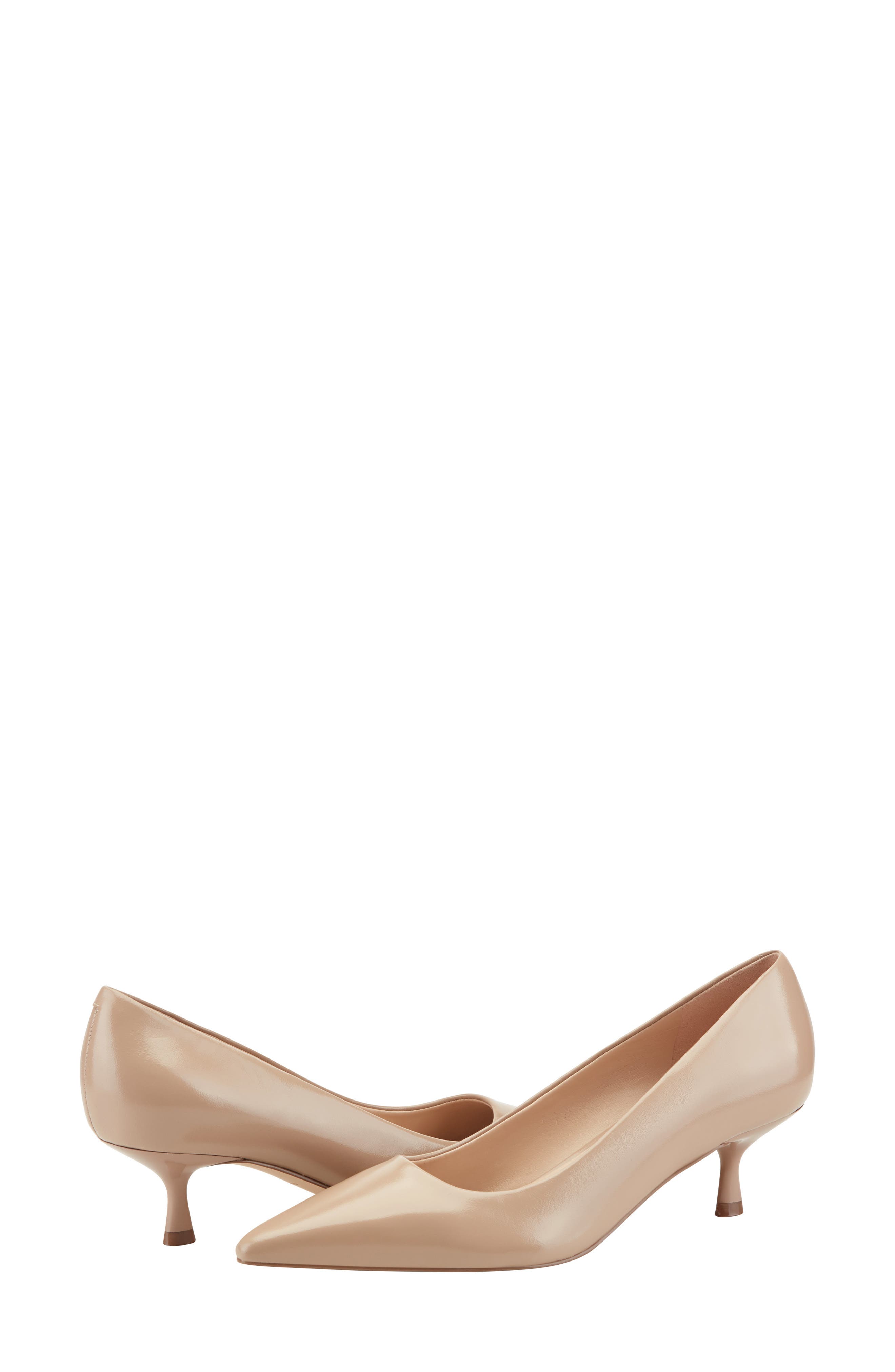 Женские туфли Marc Fisher LTD Calynna Pointed Toe Kitten Heel Pump — фото 6