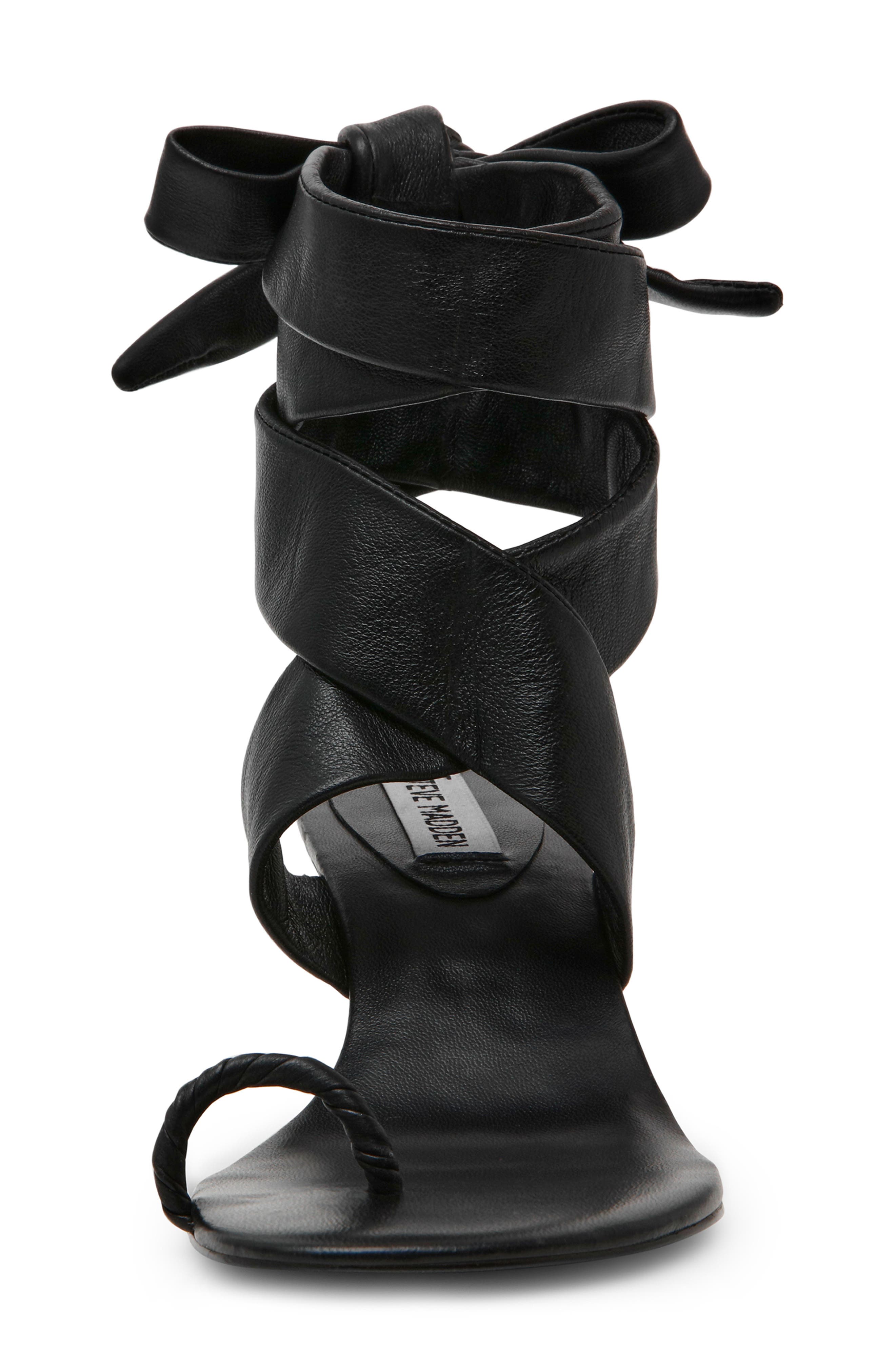 Steve Madden Symone Ankle Wrap Sandal, Alternate, color, 