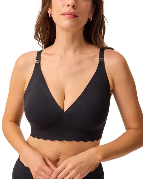 Barebond Cotton Maternity & Nursing Plunge Bra