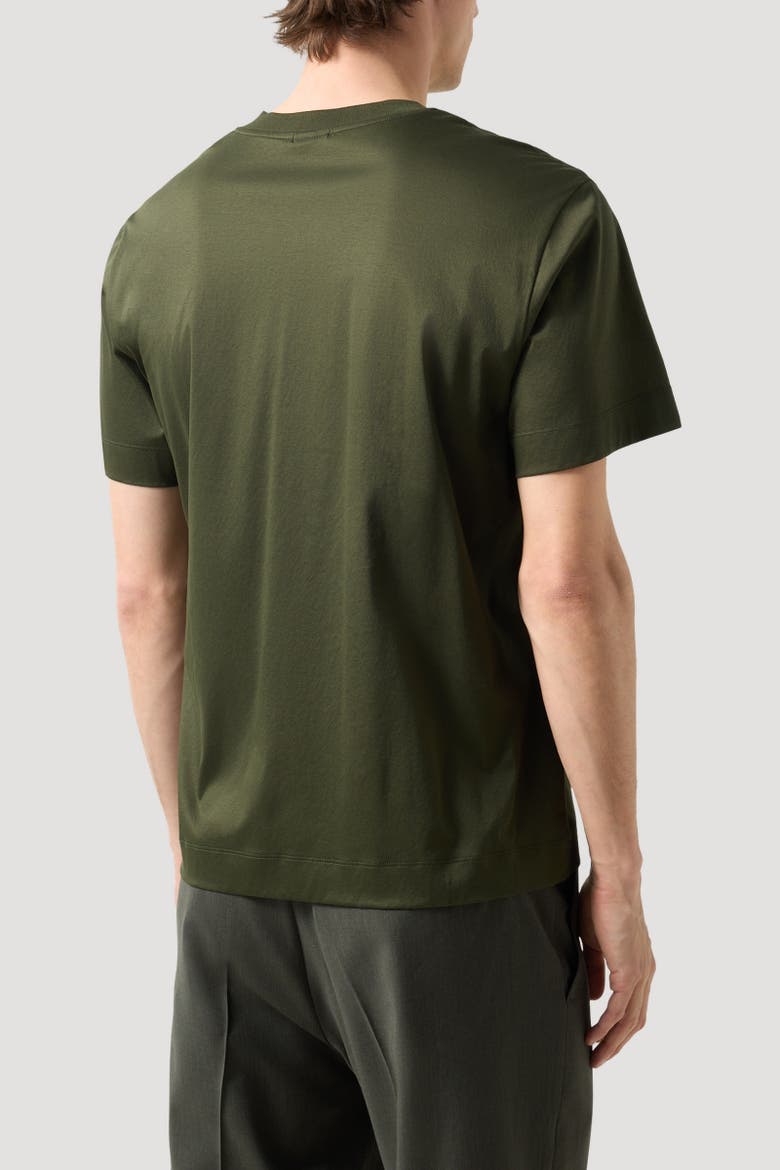 T-Shirt Tiam, Alternate, color, Olive green