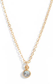 Set & Stones Something Blue Pendant Necklace