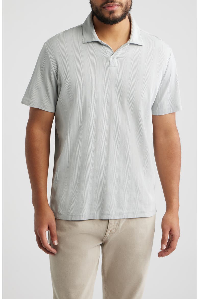 Portmao Johnny Collar Polo, Main, color, DOVE GREY