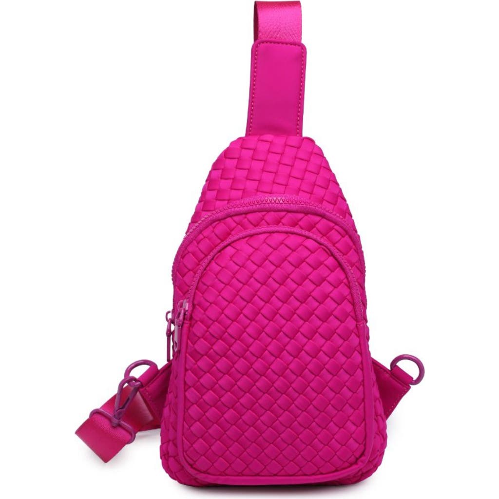 Sol and Selene Beyond The Horizon - Woven Neoprene Bag in Fuchsia  product