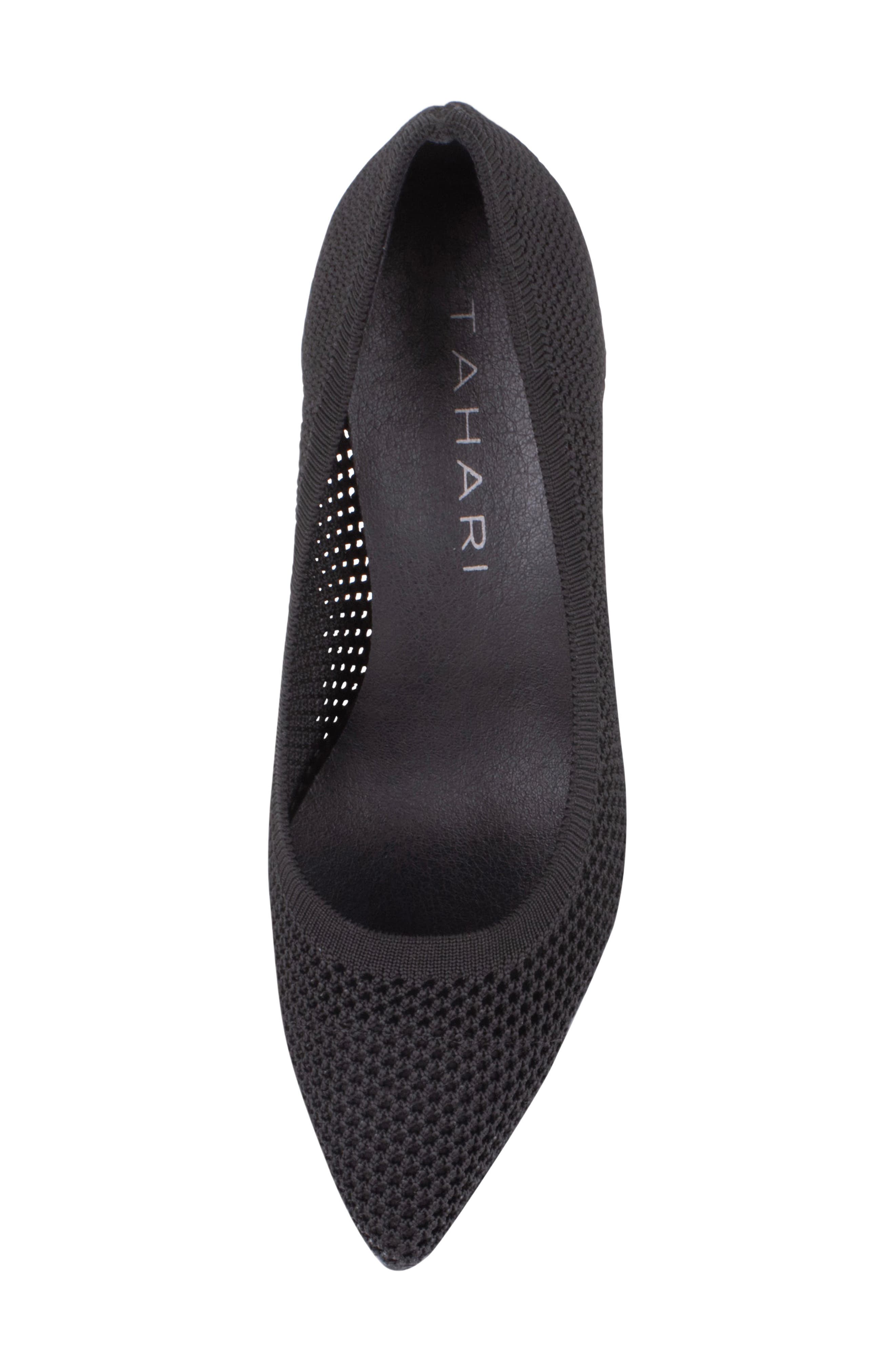 Tahari Everest Pointed Toe Pump, Alternate, color, Black