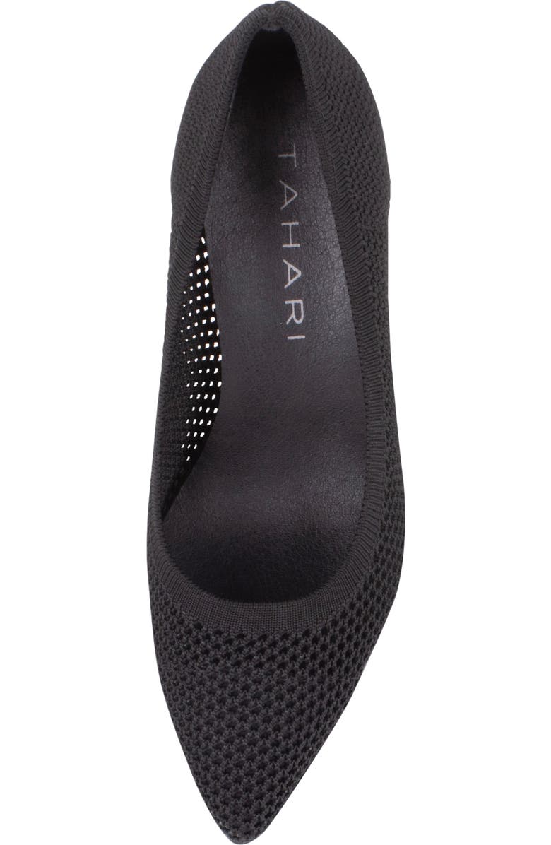 Tahari Everest Pointed Toe Pump, Alternate, color, Black