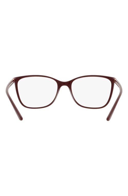 Dolce & Gabbana Dolce&gabbana 54mm Rectangular Optical Glasses In Brown