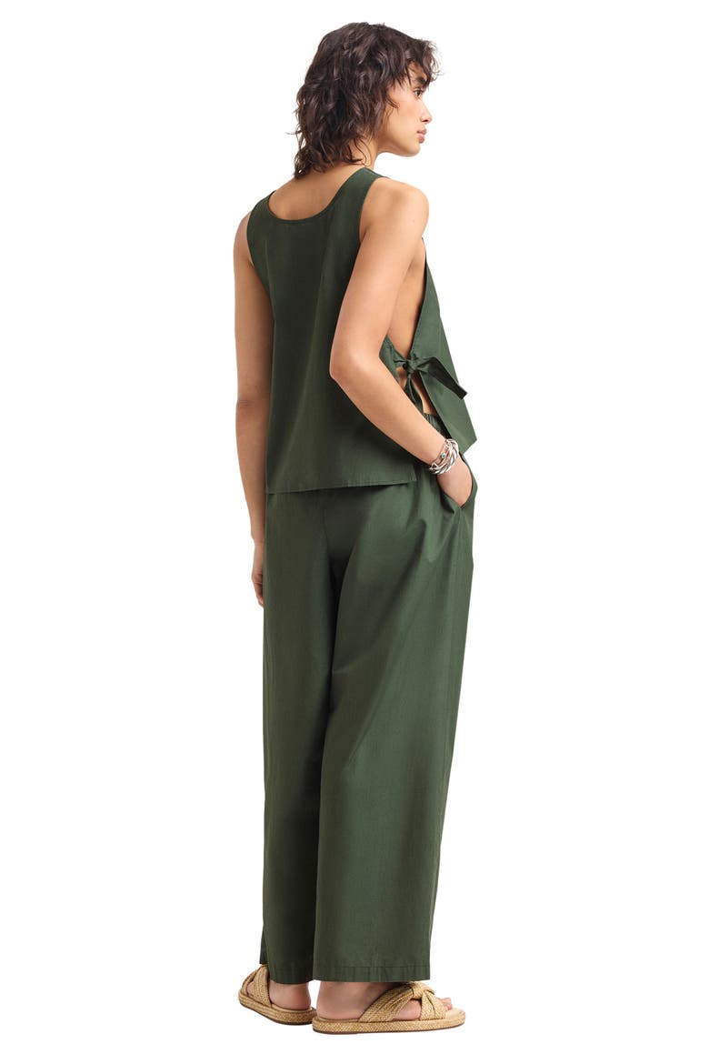 Parker Organic Cotton Tank Top, Alternate, color, FOREST