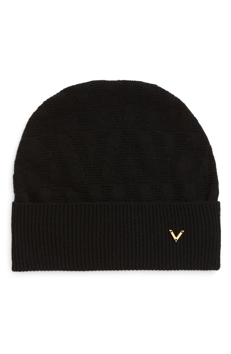 Valentino Garavani Wool & Cashmere Beanie, Main, color,