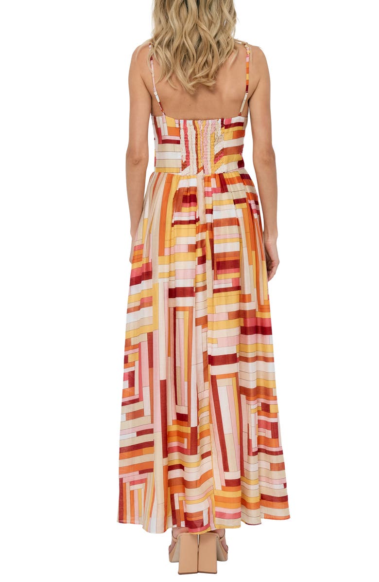 CIEBON Fiona Stripe A-Line Dress, Alternate, color, 