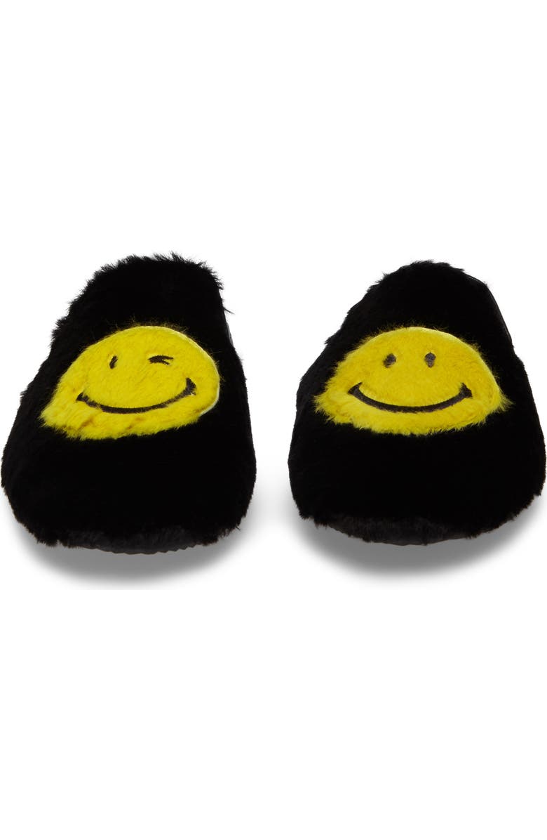 JOSHUA SANDERS Smile Genuine Rabbit Fur Loafer Mule, Alternate, color,