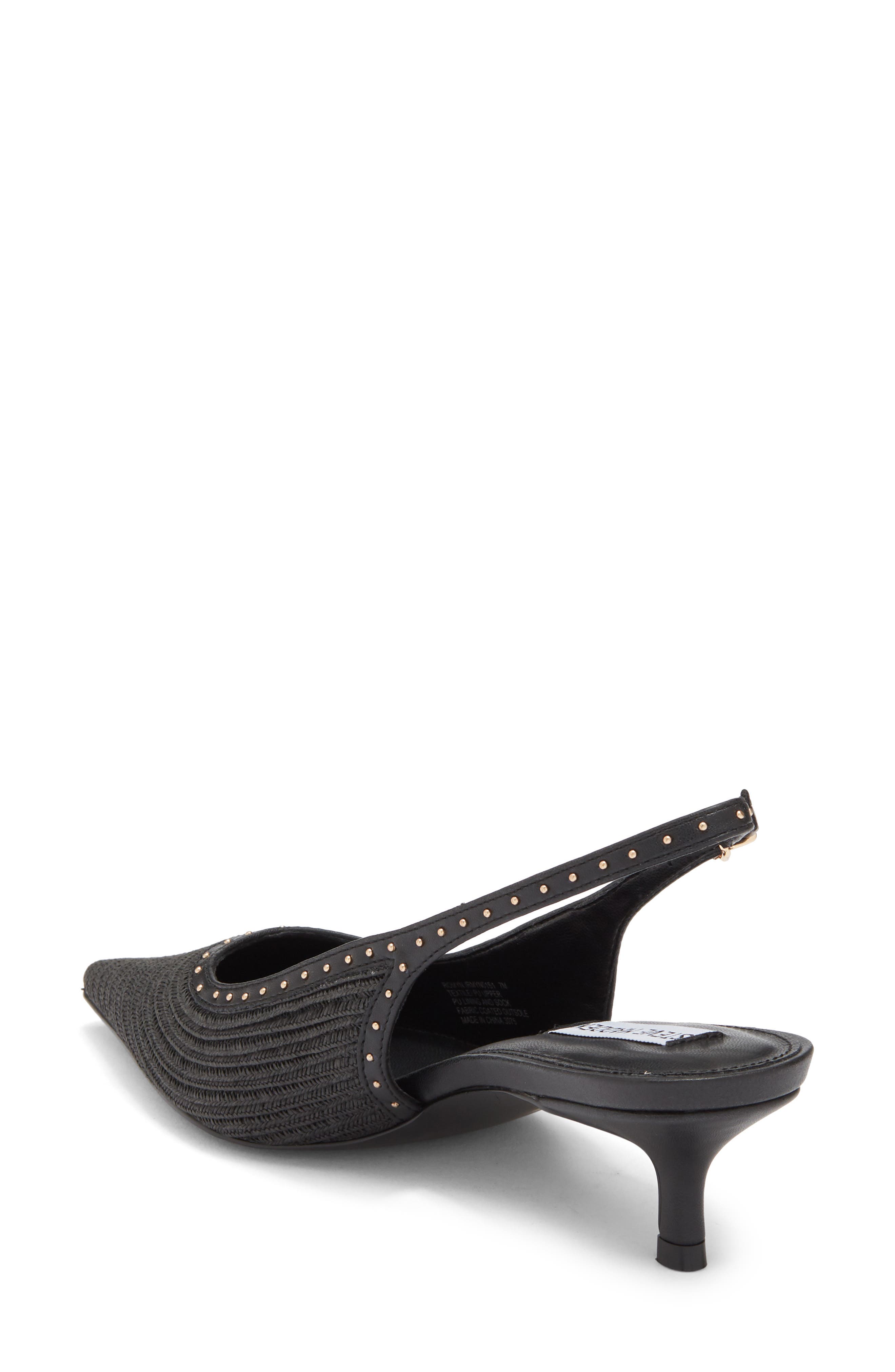 Steve Madden Romyn Kitten Heel Pump, Alternate, color, Black Multi