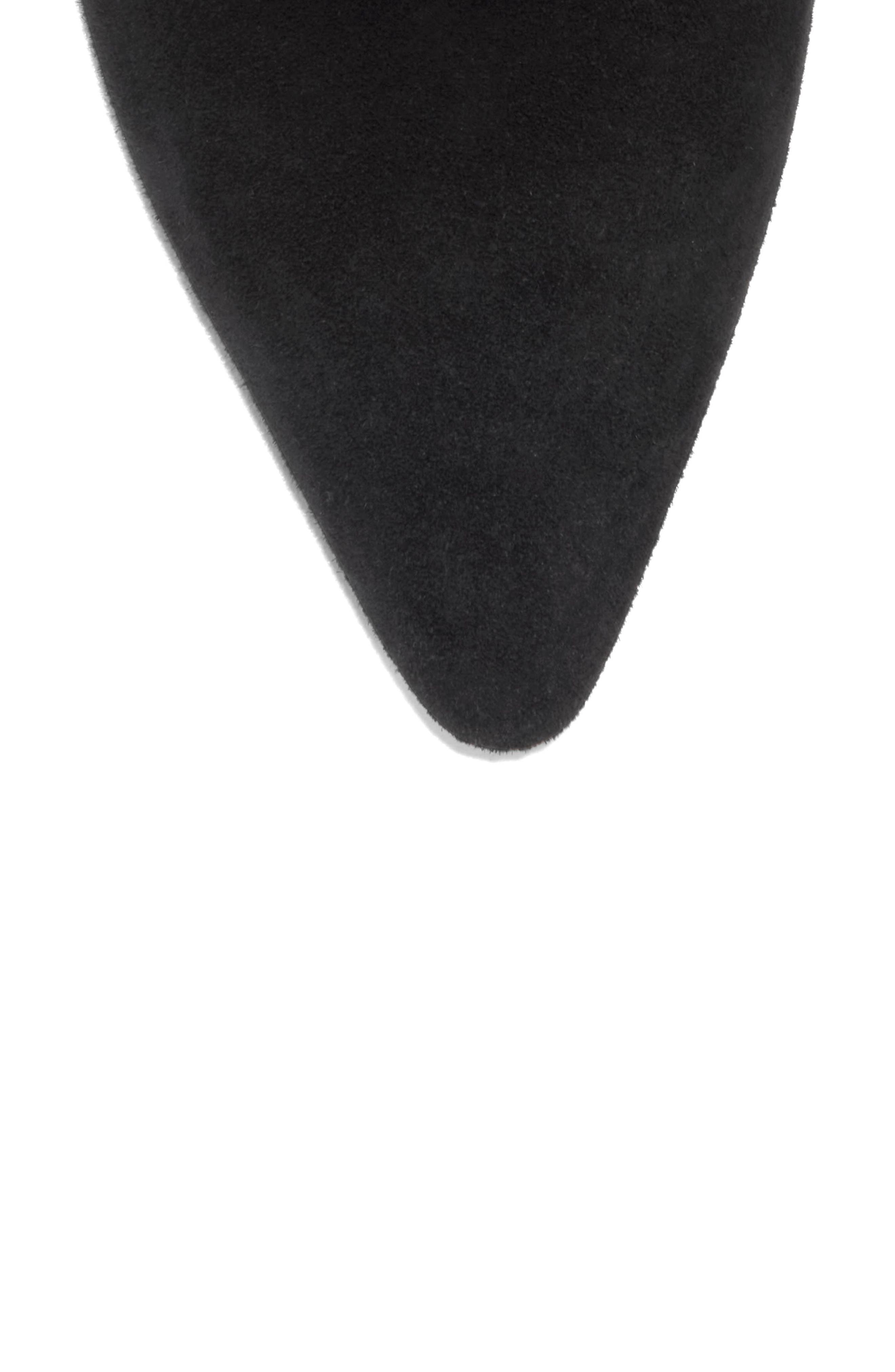 Cole Haan Go-To Janece Knee High Boot, Alternate, color, Black Suede