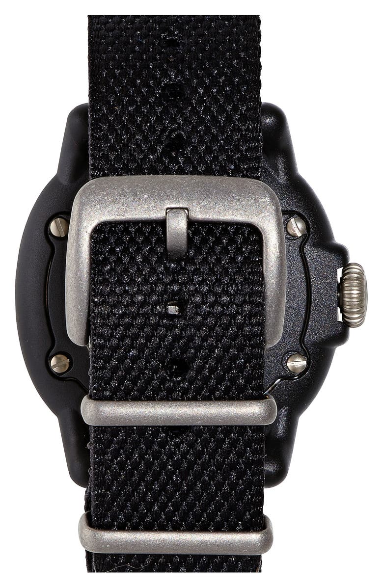 Shinola Sea Creatures Woven Strap Watch, 40mm, Alternate, color,