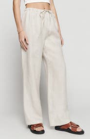 Reformation Olina Tie Waist Pants