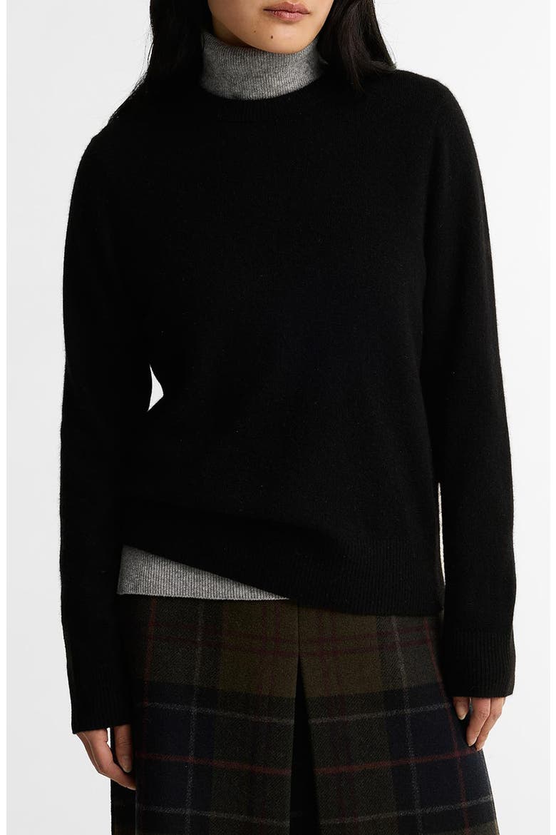 Penwood Cashmere Sweater, Main, color, BLACK