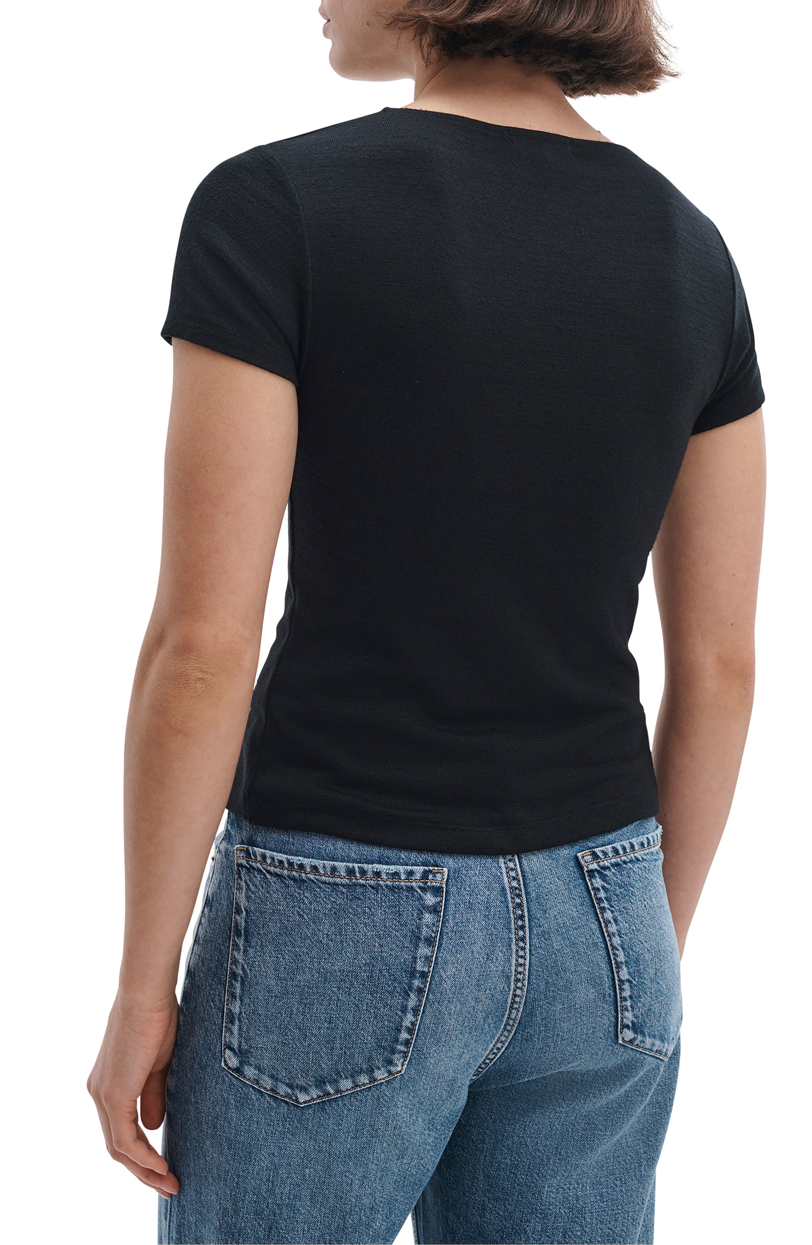 The Knit Button T-Shirt - image 2