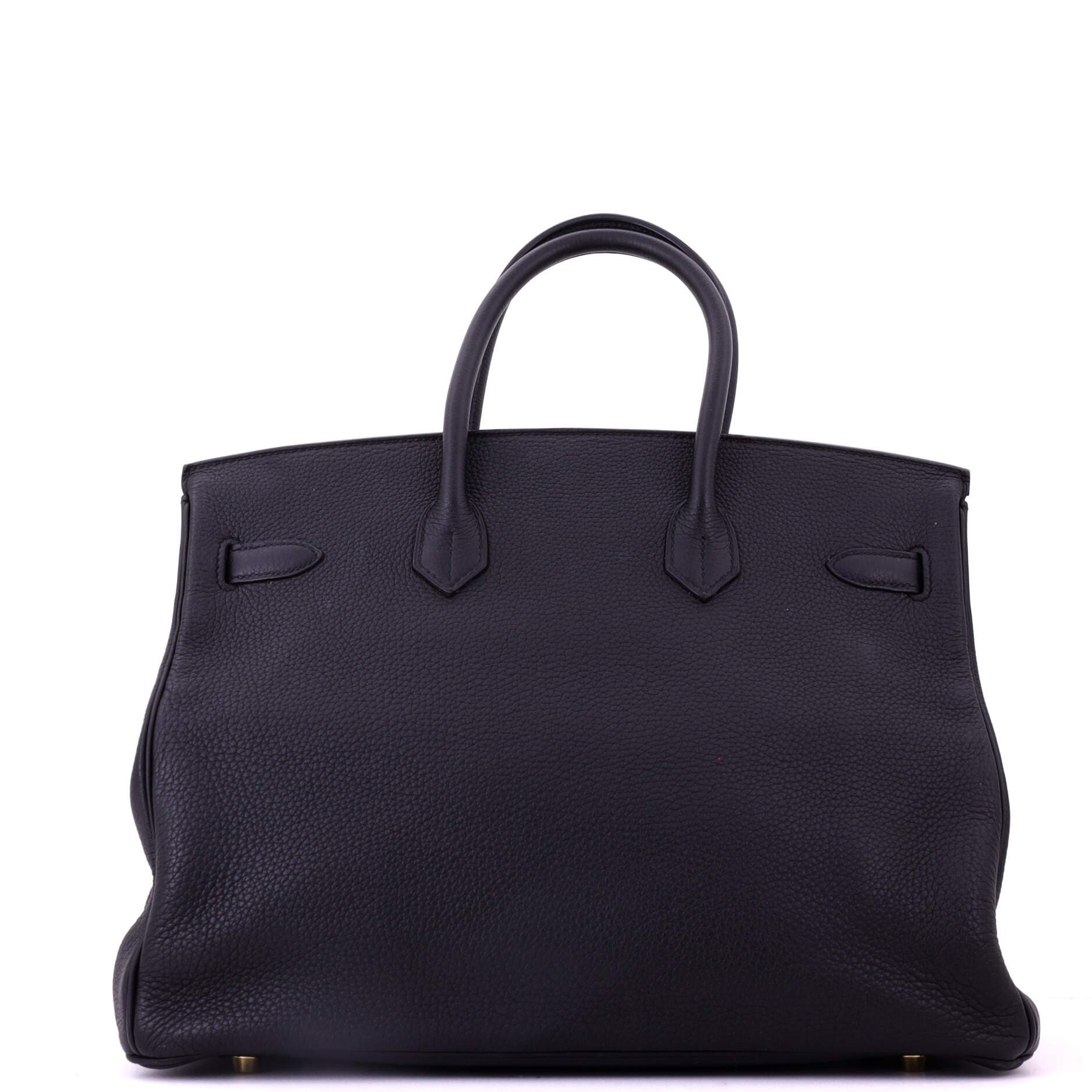 Pre-Owned Hermes Birkin Handbag Black Togo with Gold Hardware 35, Alternate, color, Noir