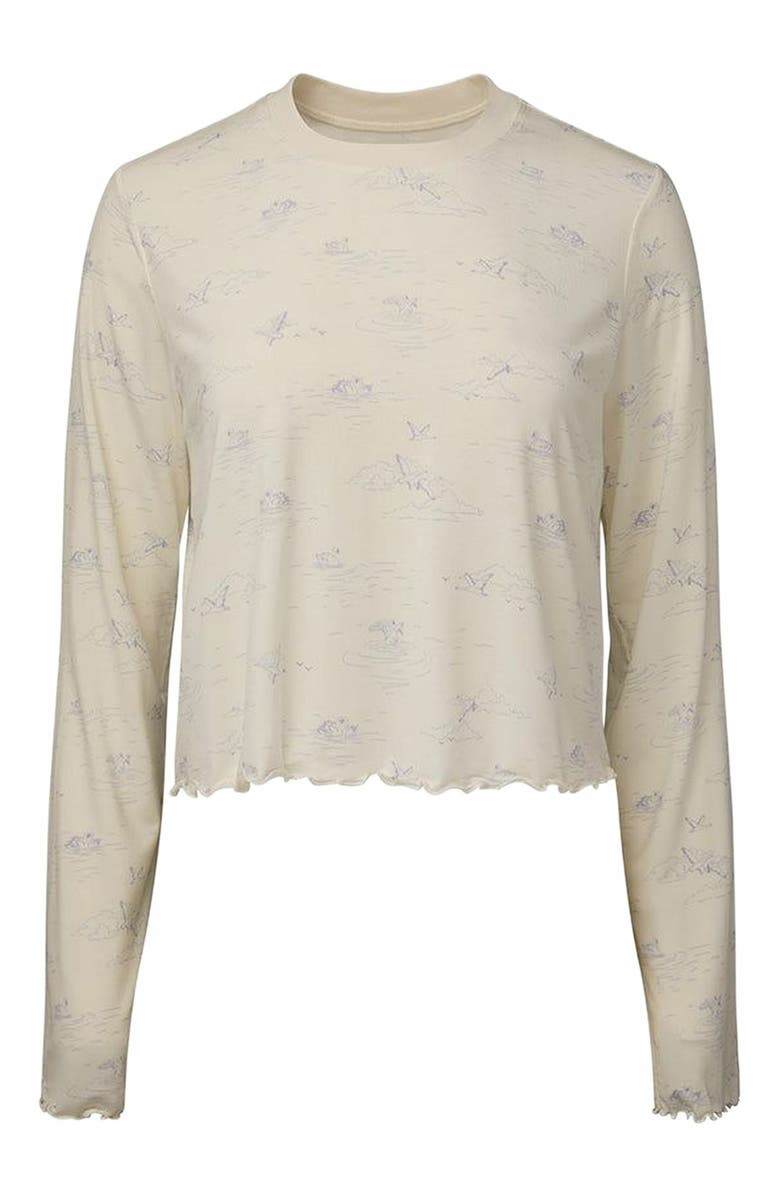 WeWoreWhat Boxy Crewneck Top, Main, color, Ivory