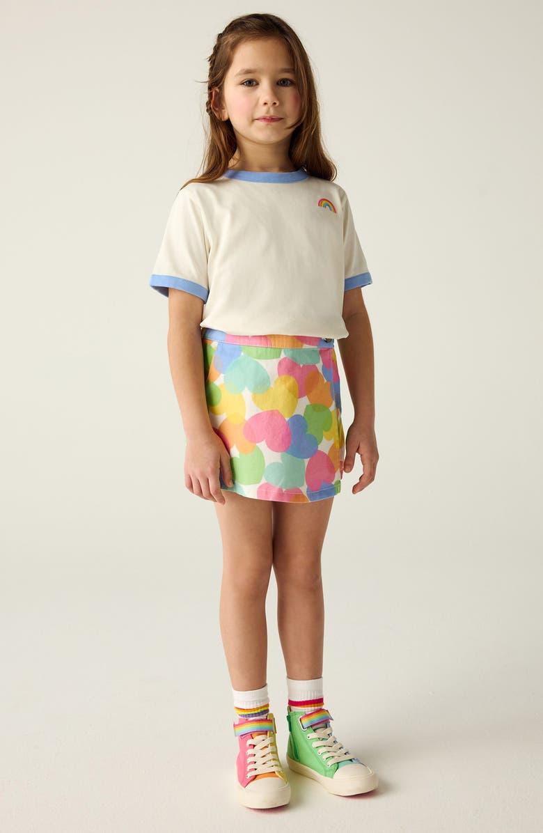 Little Bird Kids' Confetti Cotton Skort, Alternate, color, Pink