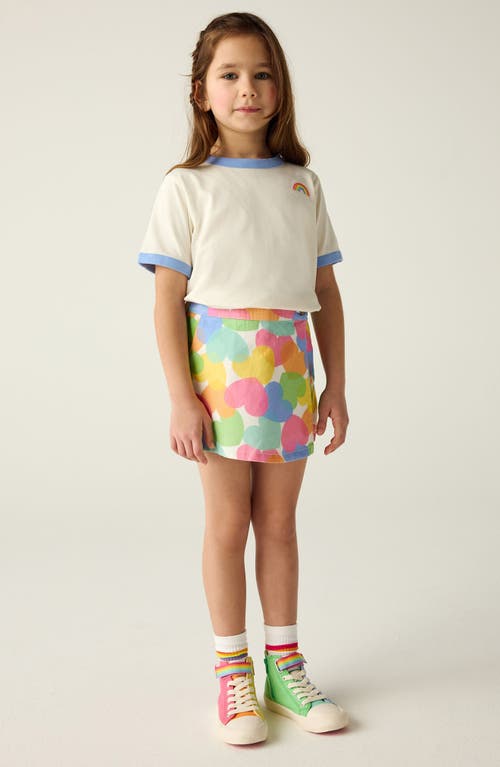 Little Bird Kids' Confetti Cotton Skort In Pink