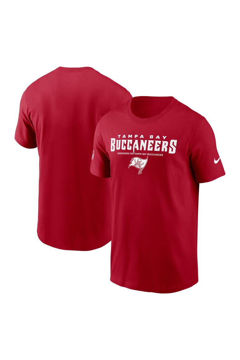 Men's Nike Red Tampa Bay Buccaneers Sideline Performance T-Shirt, Alternate, color, Red