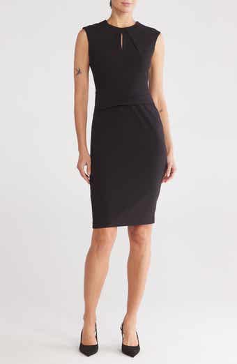 Calvin Klein Keyhole Sheath Dress