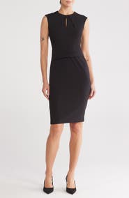 Calvin Klein Keyhole Sheath Dress
