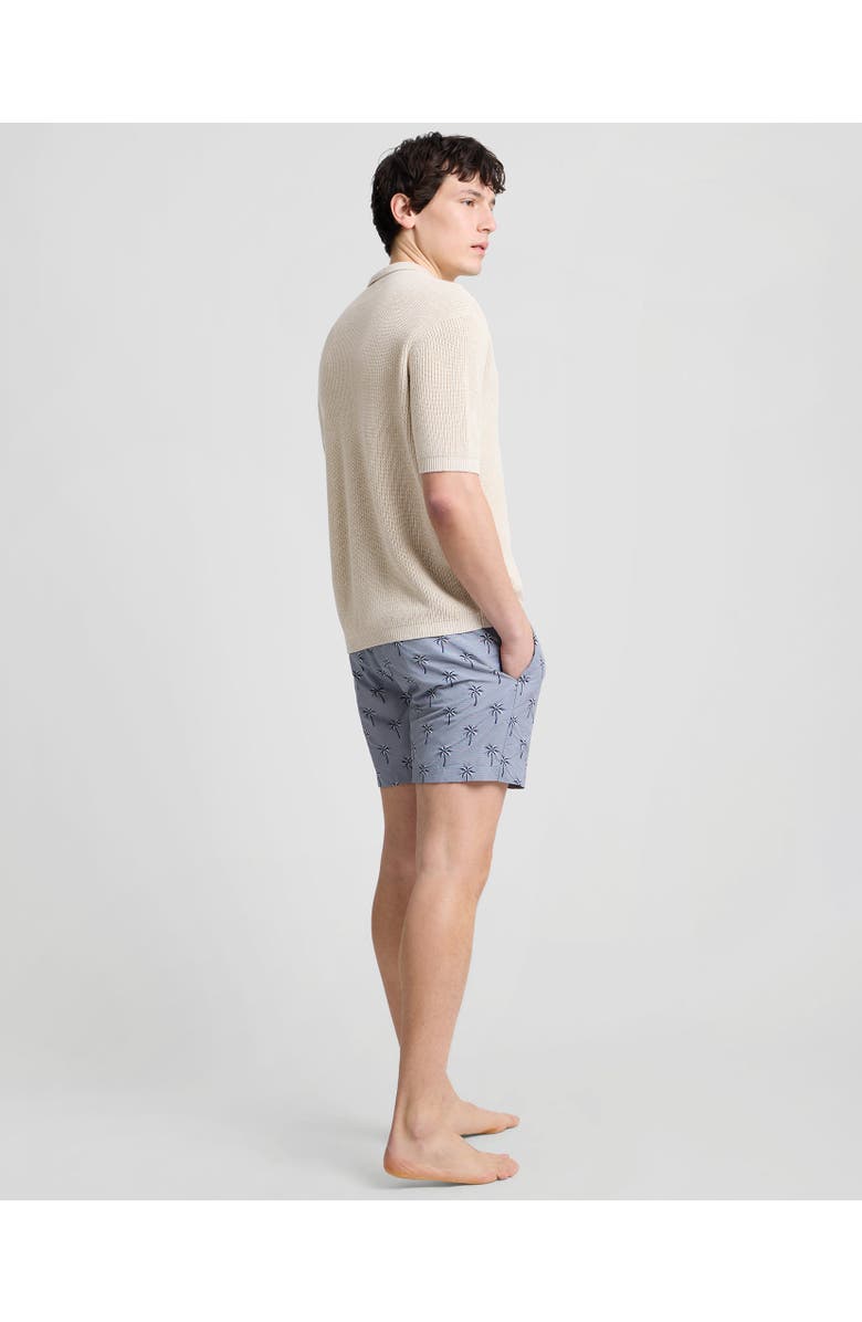 Onia Silk Linen Camp Shirt, Alternate, color, Melange Taupe