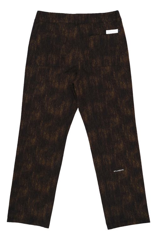 Students Lewis Camo Pants In Brown