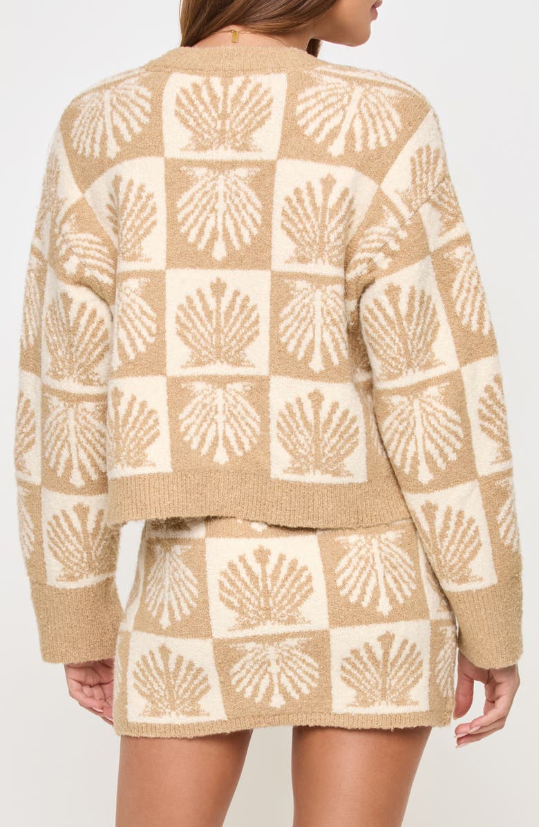 LSPACE Shell Be There Cover-Up Cardigan, Alternate, color, 