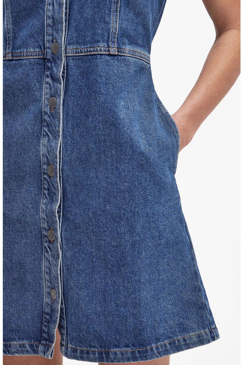 Molly Sleeveless Denim Dress, Alternate, color, AUTHENTIC