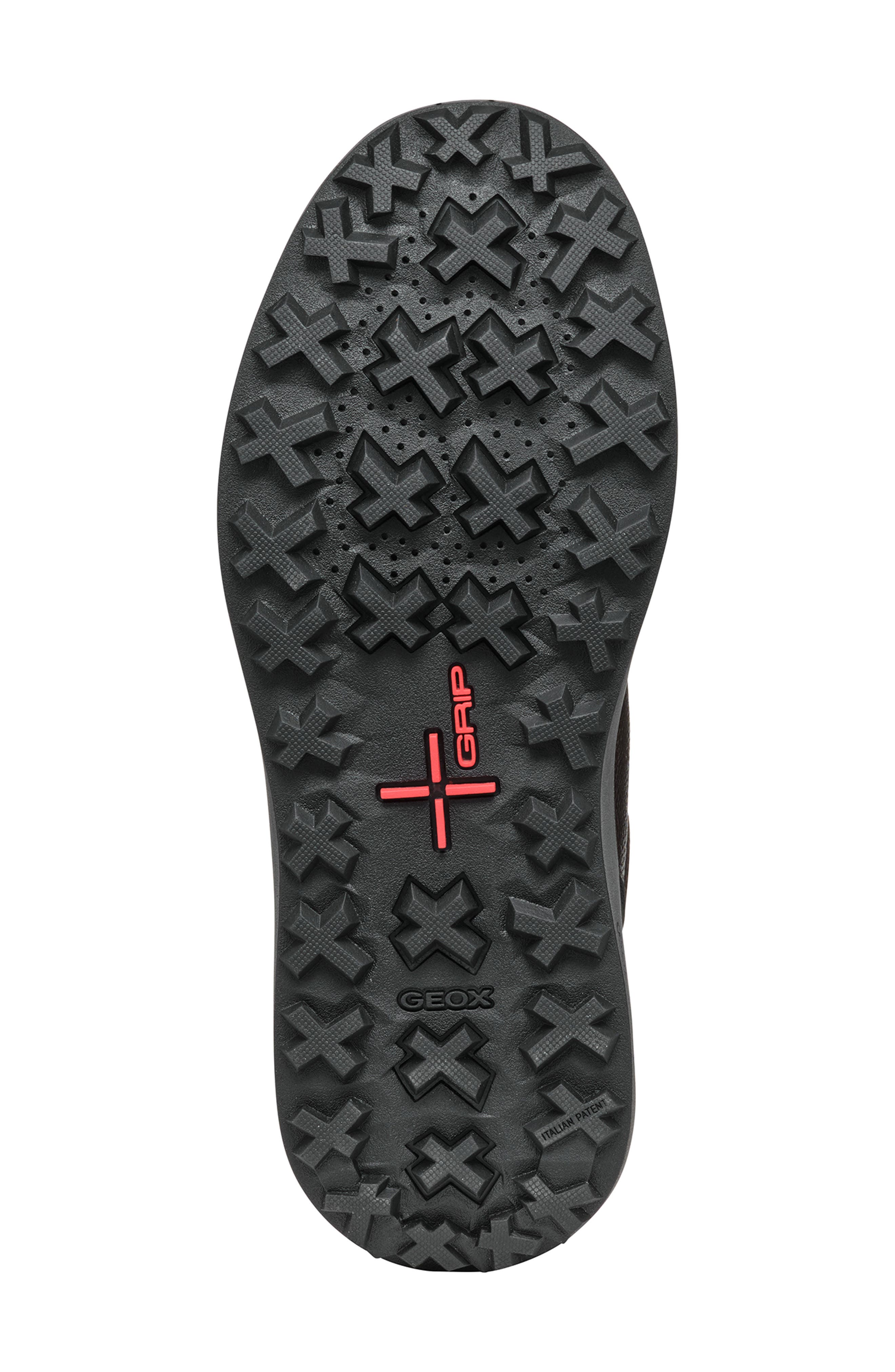 Geox Granito Grip Waterproof Sneaker, Alternate, color, 