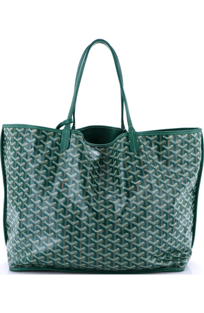 Pre-Owned Goyard Anjou Reversible Tote Coated Canvas GM, Main, color,