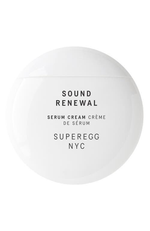 Superegg Sound Renewal Serum Cream In No Color