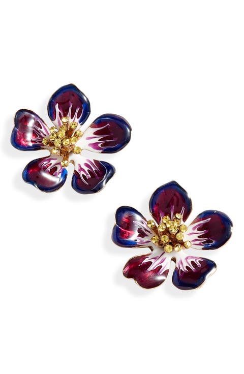 Flower Stud Earrings
