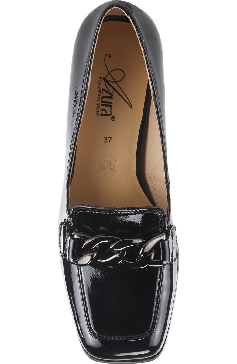 AZURA BY SPRING STEP Luzish Square Toe Pump, Alternate, color, Black Patent