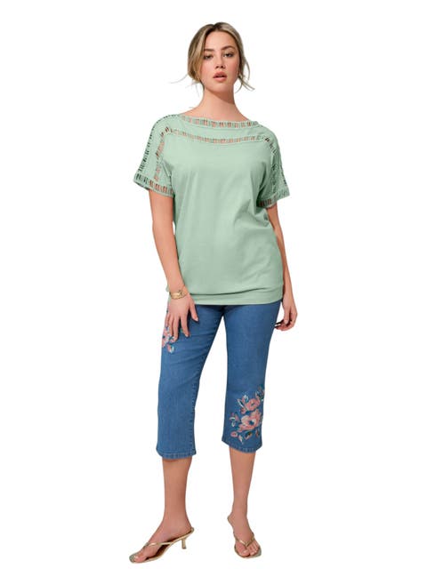 Ladder Stitch Tee (plus)