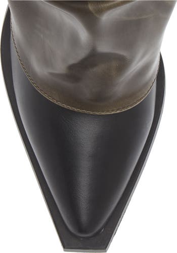 Larkyn Water Resistant Pointy Toe Bootie