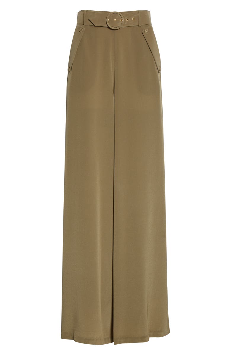Zimmermann Wide Leg Silk Pants, Alternate, color, 