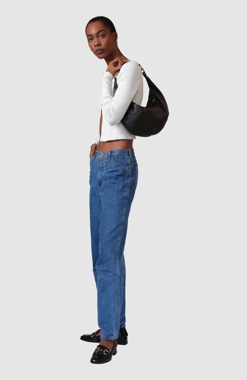 HYER GOODS HYER GOODS LEATHER CONVERTIBLE HOBO RING BAG 