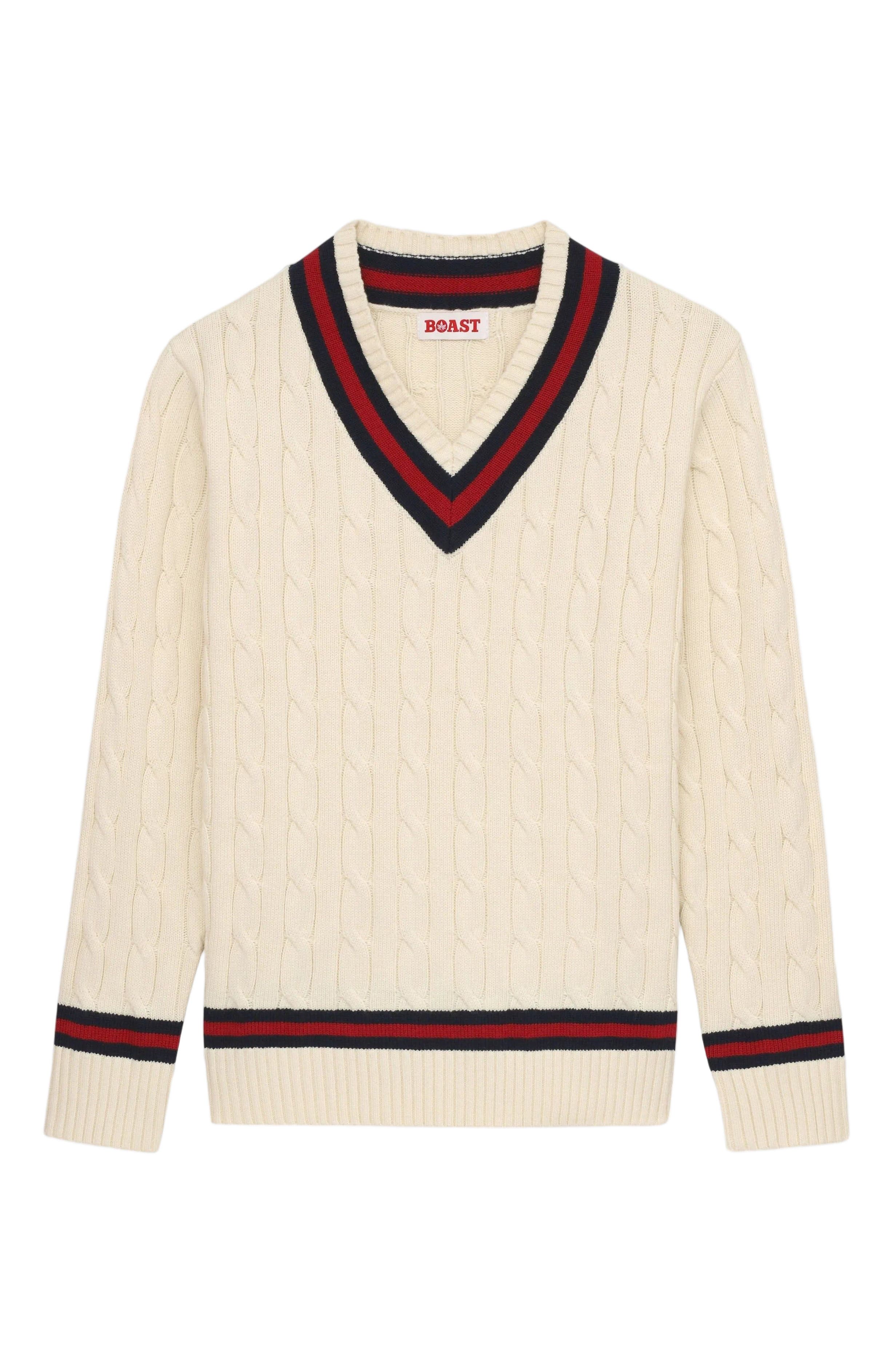 Ivory Maroon Navy