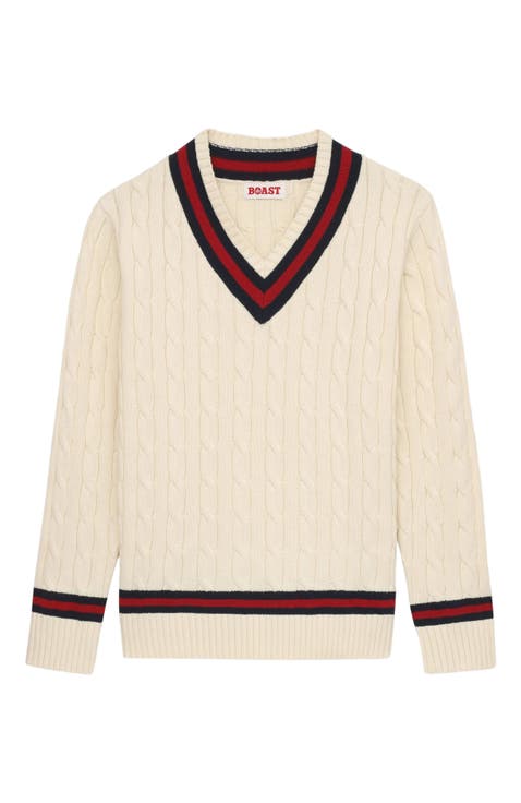 Cable-Knit Sweater