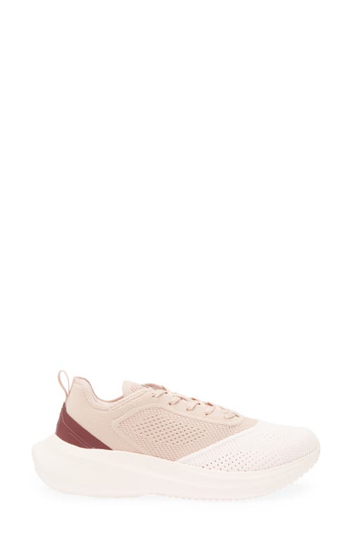 Shop Apl Athletic Propulsion Labs Apl Techloom Dream Running Shoe In Creme/rose Dust/burgundy