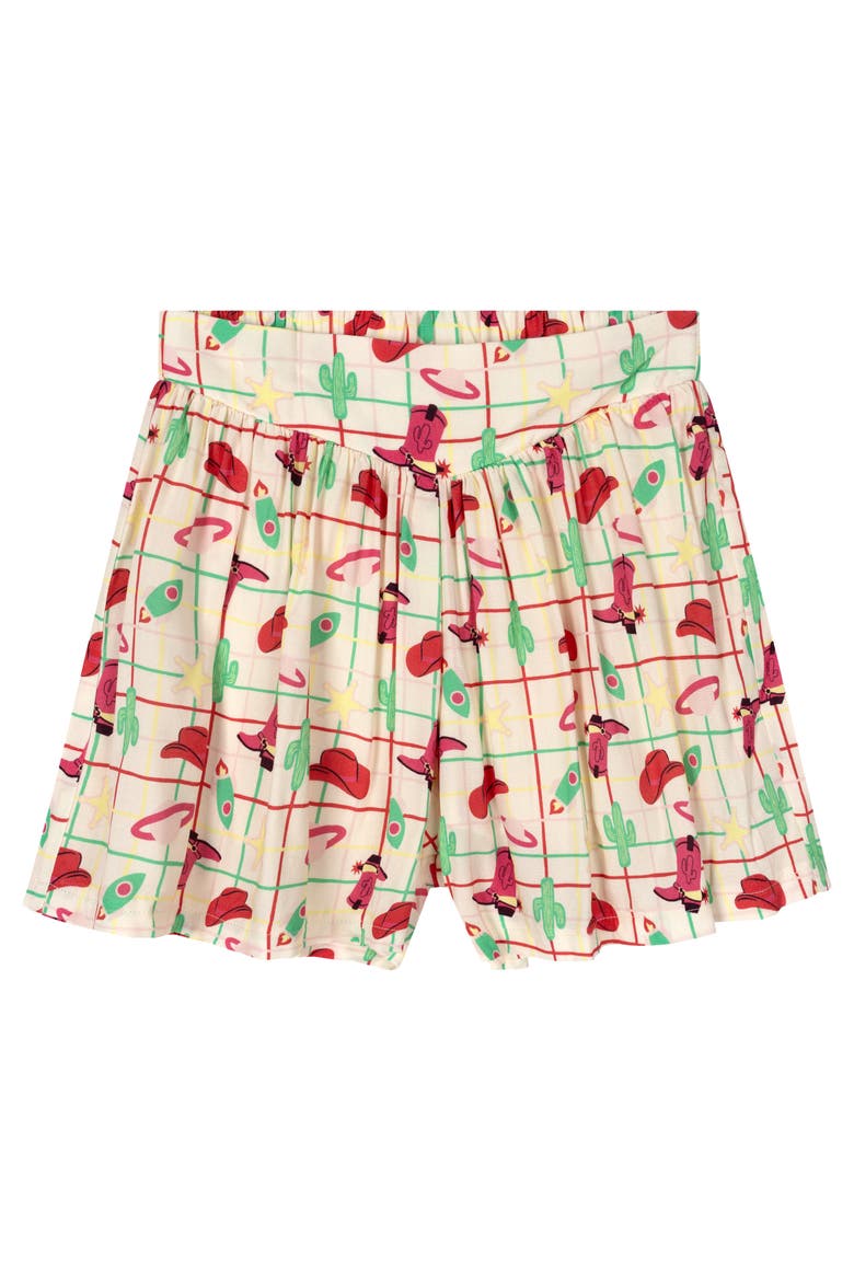 Toy Story 2-Piece T-Shirt and Skort Set, Alternate, color, Woody Buzz Pink